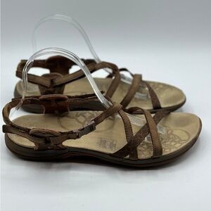 Merrell Women's Sandals in Brown and Tan